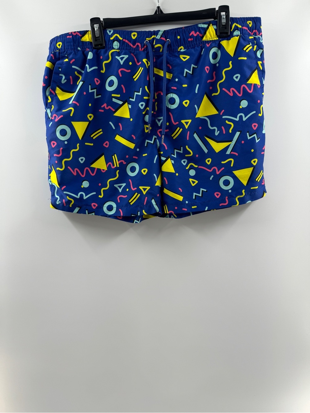 Forever 21 Men's Retro Geometric Swim Trunks Size XL